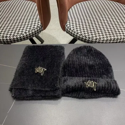 Replica Christian Dior Hat and Scarf Set #1391462 $52.00 USD for Wholesale