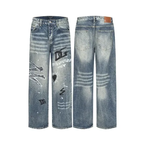 Wholesale Dolce &amp; Gabbana D&amp;G Jeans For Unisex #1391464 $80.00 USD, Wholesale Quality Replica Dolce &amp; Gabbana D&amp;G Jeans