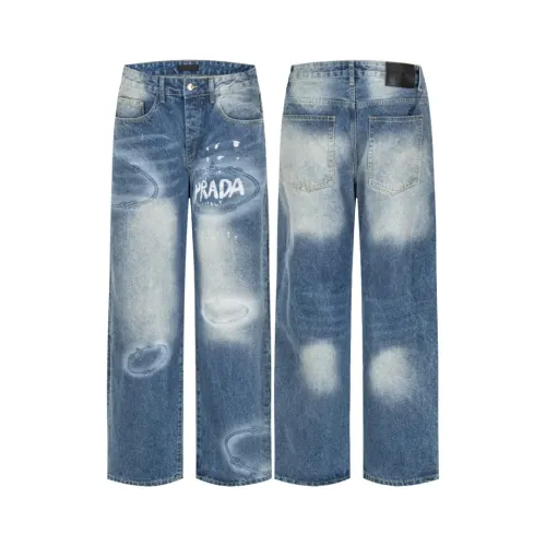 Wholesale Prada Jeans For Unisex #1391469 $80.00 USD, Wholesale Quality Replica Prada Jeans