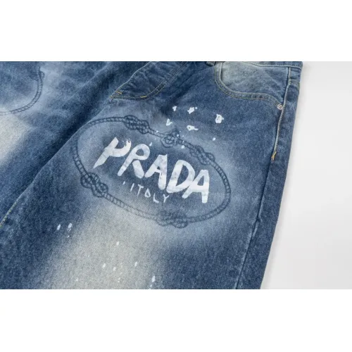 Replica Prada Jeans For Unisex #1391469 $80.00 USD for Wholesale