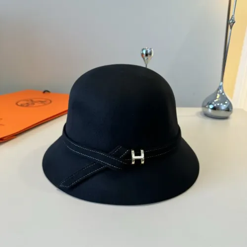 Replica Hermes Caps #1391521 $45.00 USD for Wholesale