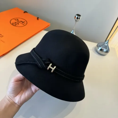 Replica Hermes Caps #1391521 $45.00 USD for Wholesale