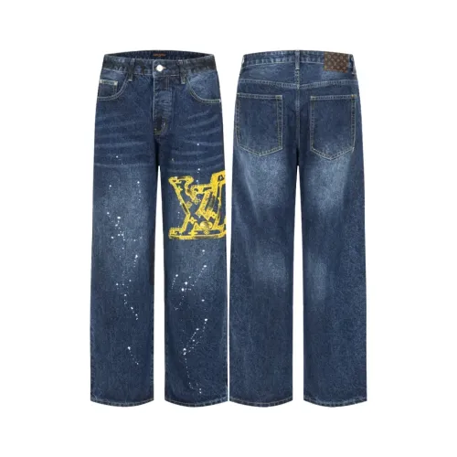 Wholesale Louis Vuitton LV Jeans For Unisex #1391528 $80.00 USD, Wholesale Quality Replica Louis Vuitton LV Jeans