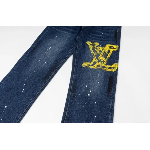 Replica Louis Vuitton LV Jeans For Unisex #1391528 $80.00 USD for Wholesale