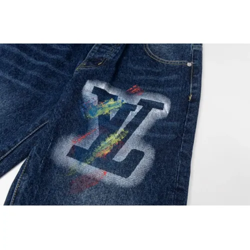 Replica Louis Vuitton LV Jeans For Unisex #1391529 $80.00 USD for Wholesale