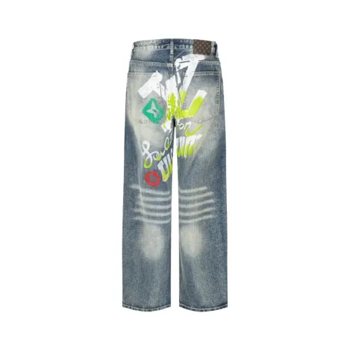 Replica Louis Vuitton LV Jeans For Unisex #1391531 $80.00 USD for Wholesale