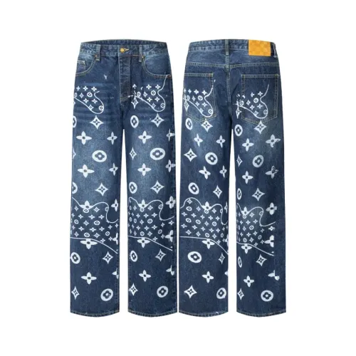 Wholesale Louis Vuitton LV Jeans For Unisex #1391536 $80.00 USD, Wholesale Quality Replica Louis Vuitton LV Jeans