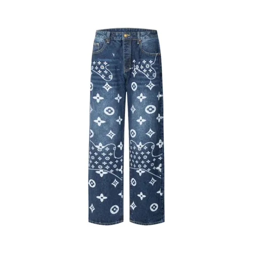 Replica Louis Vuitton LV Jeans For Unisex #1391536 $80.00 USD for Wholesale