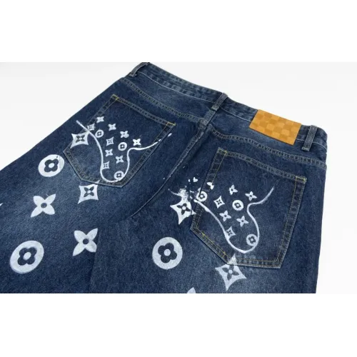 Replica Louis Vuitton LV Jeans For Unisex #1391536 $80.00 USD for Wholesale