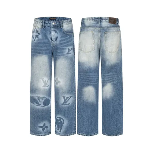 Wholesale Louis Vuitton LV Jeans For Unisex #1391537 $80.00 USD, Wholesale Quality Replica Louis Vuitton LV Jeans