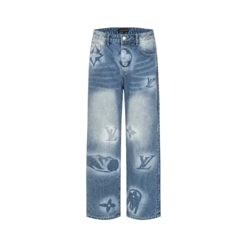 Replica Louis Vuitton LV Jeans For Unisex #1391537 $80.00 USD for Wholesale