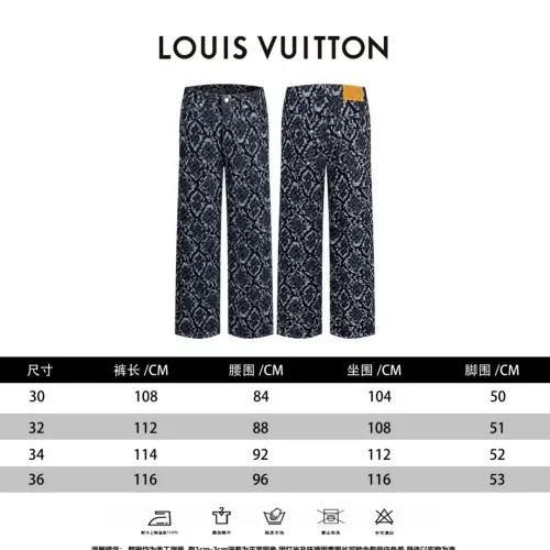 Replica Louis Vuitton LV Jeans For Unisex #1391541 $80.00 USD for Wholesale