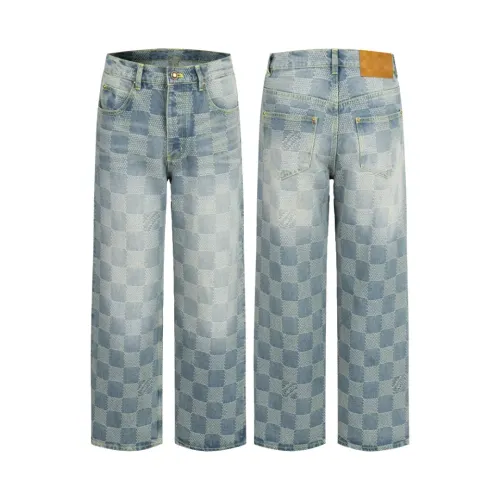 Wholesale Louis Vuitton LV Jeans For Unisex #1391546 $92.00 USD, Wholesale Quality Replica Louis Vuitton LV Jeans