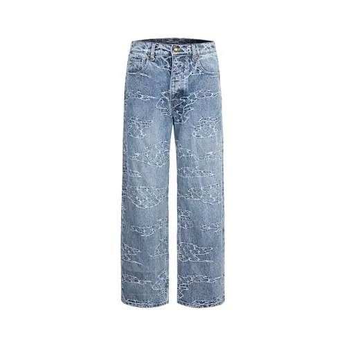 Replica Louis Vuitton LV Jeans For Unisex #1391550 $88.00 USD for Wholesale
