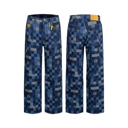 Wholesale Louis Vuitton LV Jeans For Unisex #1391552 $92.00 USD, Wholesale Quality Replica Louis Vuitton LV Jeans