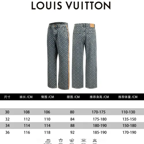 Replica Louis Vuitton LV Jeans For Unisex #1391572 $92.00 USD for Wholesale
