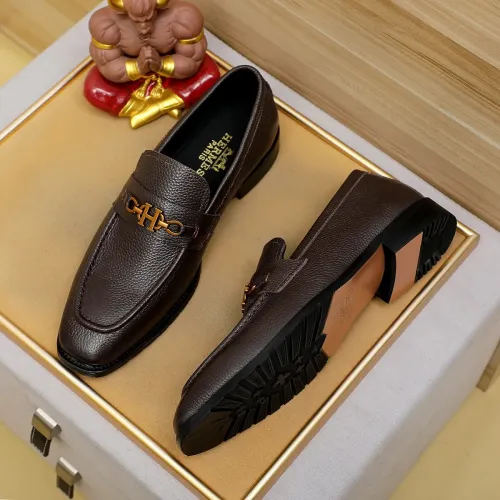 Wholesale Hermes Leather Shoes For Men #1391575 $85.00 USD, Wholesale Quality Replica Hermes Leather Shoes