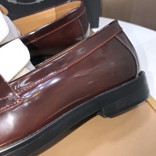 Replica Prada Leather Shoes For Men #1391577 $92.00 USD for Wholesale