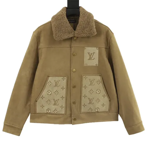 Wholesale Louis Vuitton LV Jackets Long Sleeved For Unisex #1391589 $112.00 USD, Wholesale Quality Replica Louis Vuitton LV Jackets