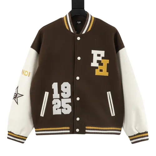 Wholesale Fendi Jackets Long Sleeved For Unisex #1391597 $112.00 USD, Wholesale Quality Replica Fendi Jackets