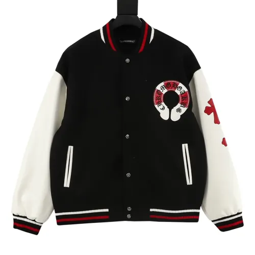 Wholesale Chrome Hearts Jackets Long Sleeved For Unisex #1391605 $112.00 USD, Wholesale Quality Replica Chrome Hearts Jackets