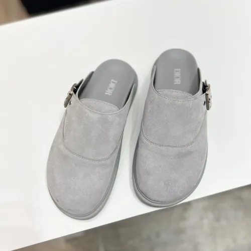 Replica Christian Dior Slippers For Men #1391638 $72.00 USD for Wholesale