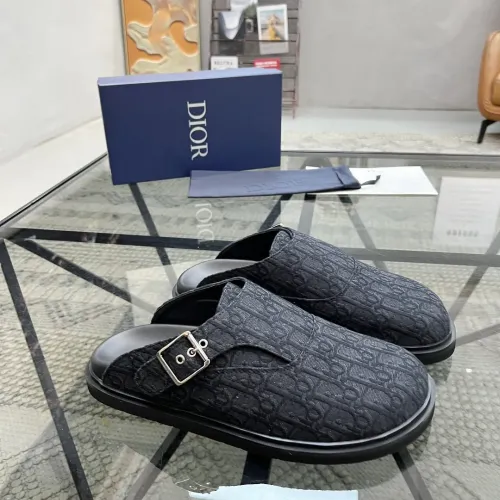 Replica Christian Dior Slippers For Men #1391643 $68.00 USD for Wholesale