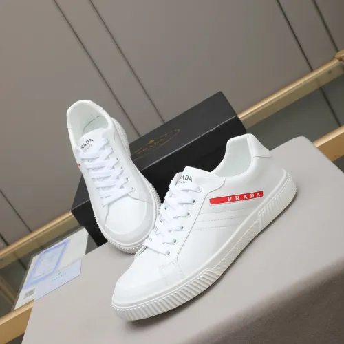 Wholesale Prada Casual Shoes For Men #1391651 $80.00 USD, Wholesale Quality Replica Prada Casual Shoes