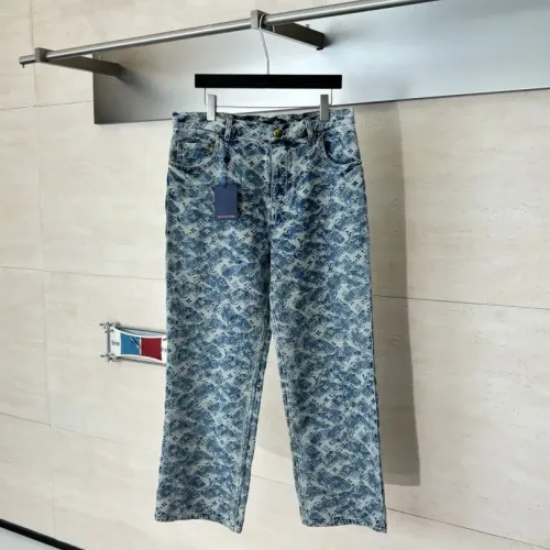 Wholesale Louis Vuitton LV Jeans For Unisex #1391672 $96.00 USD, Wholesale Quality Replica Louis Vuitton LV Jeans
