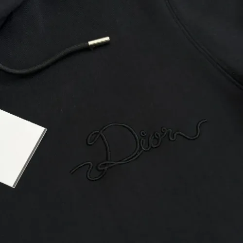 Replica Christian Dior Hoodies Long Sleeved For Unisex #1391697 $96.00 USD for Wholesale