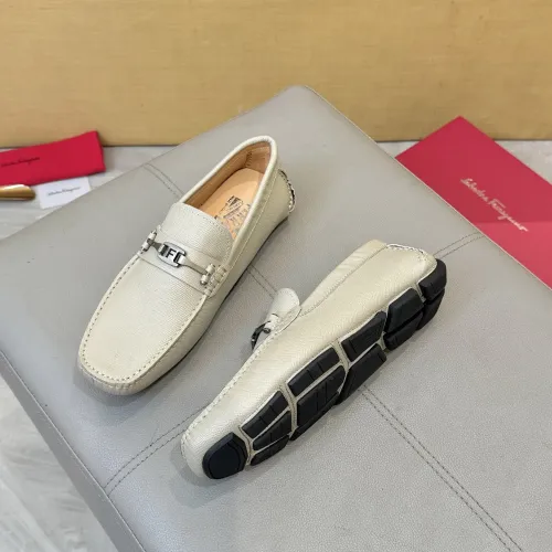 Wholesale Salvatore Ferragamo Leather Shoes For Men #1391724 $96.00 USD, Wholesale Quality Replica Salvatore Ferragamo Leather Shoes