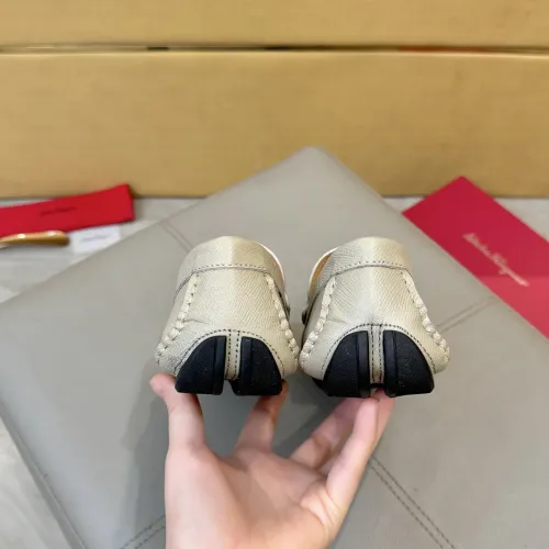 Replica Salvatore Ferragamo Leather Shoes For Men #1391724 $96.00 USD for Wholesale