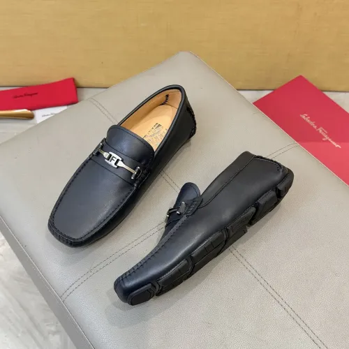 Wholesale Salvatore Ferragamo Leather Shoes For Men #1391727 $96.00 USD, Wholesale Quality Replica Salvatore Ferragamo Leather Shoes