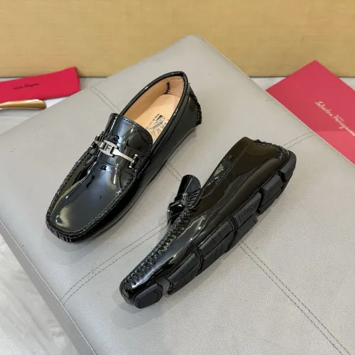 Wholesale Salvatore Ferragamo Leather Shoes For Men #1391734 $96.00 USD, Wholesale Quality Replica Salvatore Ferragamo Leather Shoes