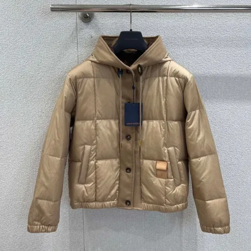 Wholesale Louis Vuitton LV Down Feather Coat Long Sleeved For Women #1391738 $180.00 USD, Wholesale Quality Replica Louis Vuitton LV Down Feather Coat