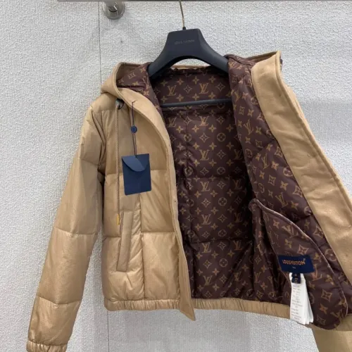 Replica Louis Vuitton LV Down Feather Coat Long Sleeved For Women #1391738 $180.00 USD for Wholesale