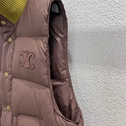 Replica Celine Down Feather Coat Sleeveless For Women #1391744 $140.00 USD for Wholesale
