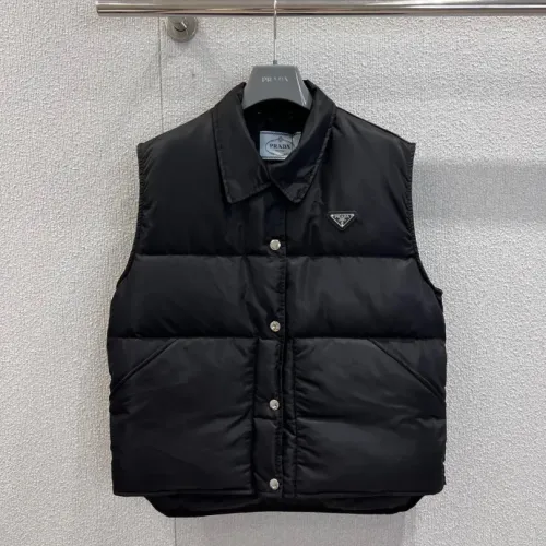Wholesale Prada Down Feather Coat Sleeveless For Women #1391746 $132.00 USD, Wholesale Quality Replica Prada Down Feather Coat