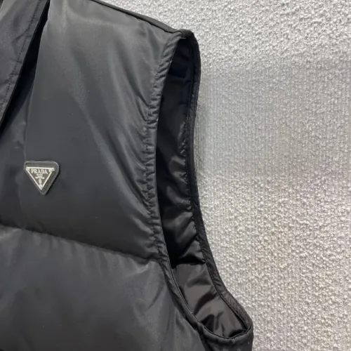 Replica Prada Down Feather Coat Sleeveless For Women #1391746 $132.00 USD for Wholesale