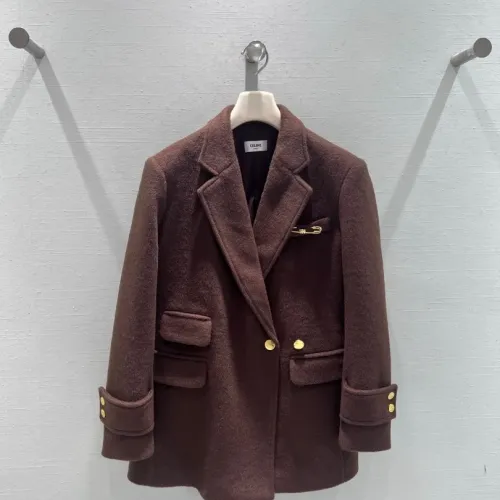 Wholesale Celine Jackets Long Sleeved For Women #1391757 $155.00 USD, Wholesale Quality Replica Celine Jackets