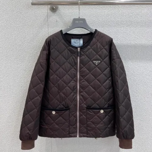 Wholesale Prada Jackets Long Sleeved For Women #1391760 $125.00 USD, Wholesale Quality Replica Prada Jackets