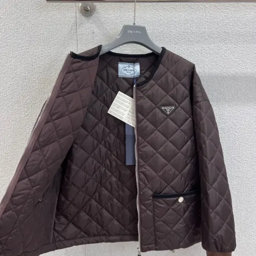 Replica Prada Jackets Long Sleeved For Women #1391760 $125.00 USD for Wholesale