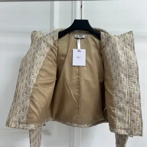 Replica Christian Dior Jackets Long Sleeved For Women #1391777 $122.00 USD for Wholesale