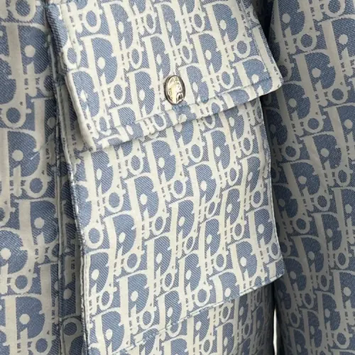 Replica Christian Dior Jackets Long Sleeved For Women #1391778 $122.00 USD for Wholesale