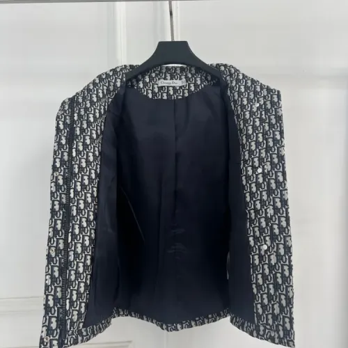 Replica Christian Dior Jackets Long Sleeved For Women #1391782 $130.00 USD for Wholesale