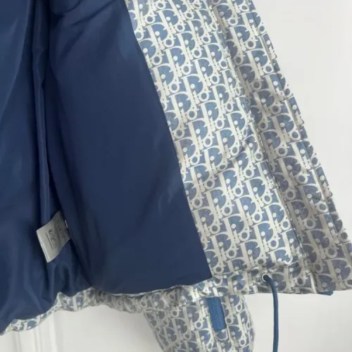 Replica Christian Dior Down Feather Coat Long Sleeved For Women #1391787 $145.00 USD for Wholesale