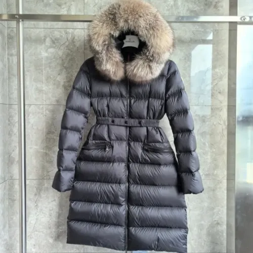 Wholesale Moncler Down Feather Coat Long Sleeved For Women #1391825 $294.21 USD, Wholesale Quality Replica Moncler Down Feather Coat