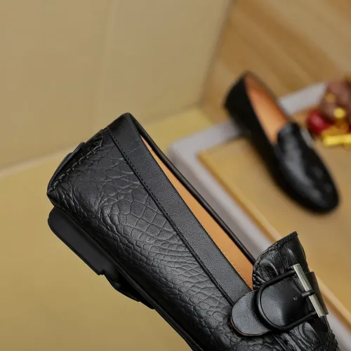 Replica Hermes Leather Shoes For Men #1391865 $72.00 USD for Wholesale