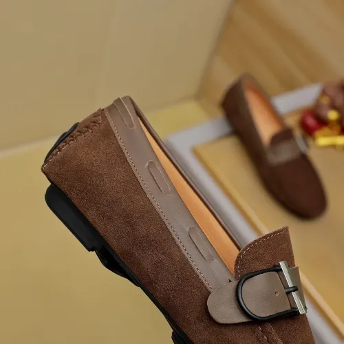 Replica Hermes Leather Shoes For Men #1391866 $72.00 USD for Wholesale