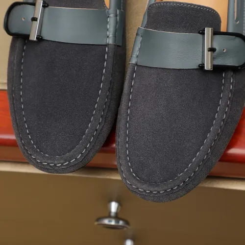 Replica Hermes Leather Shoes For Men #1391867 $72.00 USD for Wholesale